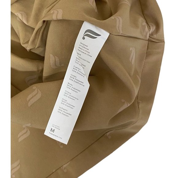 Fabletics Women’s MEDIUM Rosa Woven Long Sleeve Logo Hooded Half Zip Jacke - Picture 8 of 9